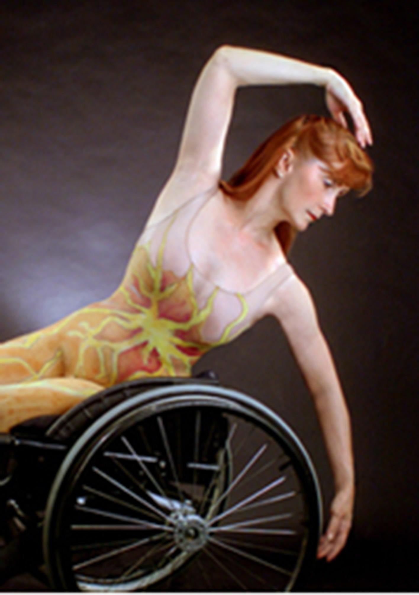 ballet dancer in a manual wheelchair