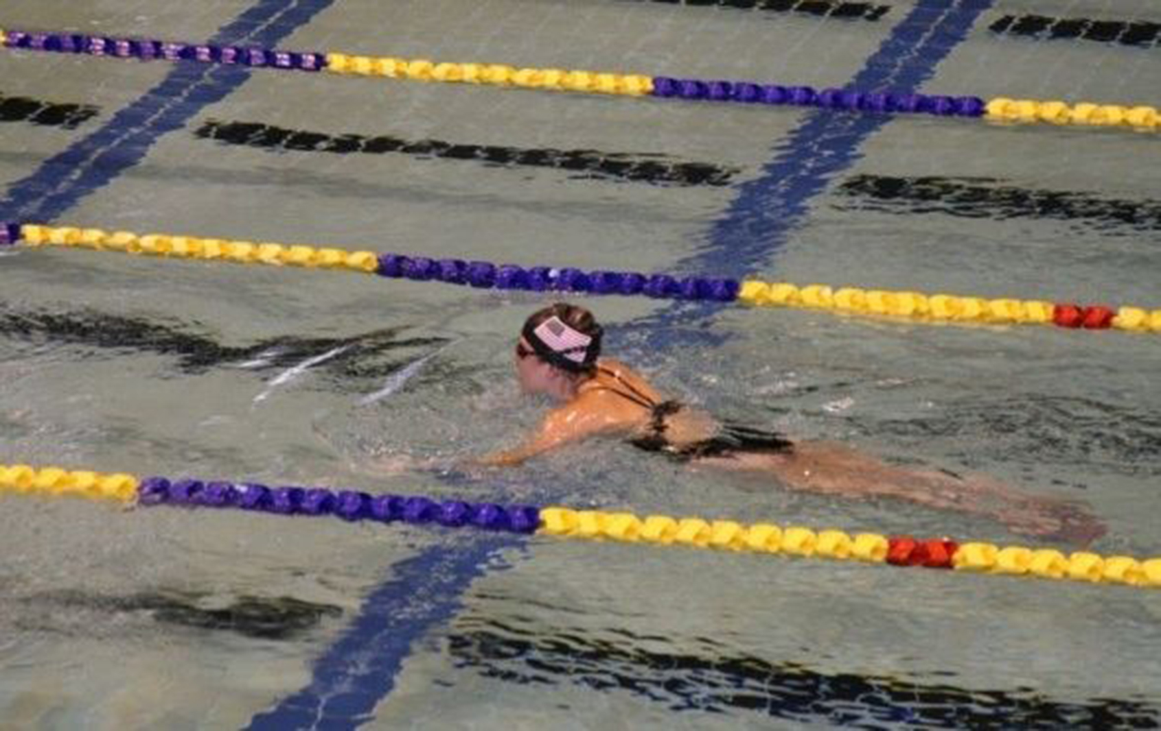 Quadriplegic swimming