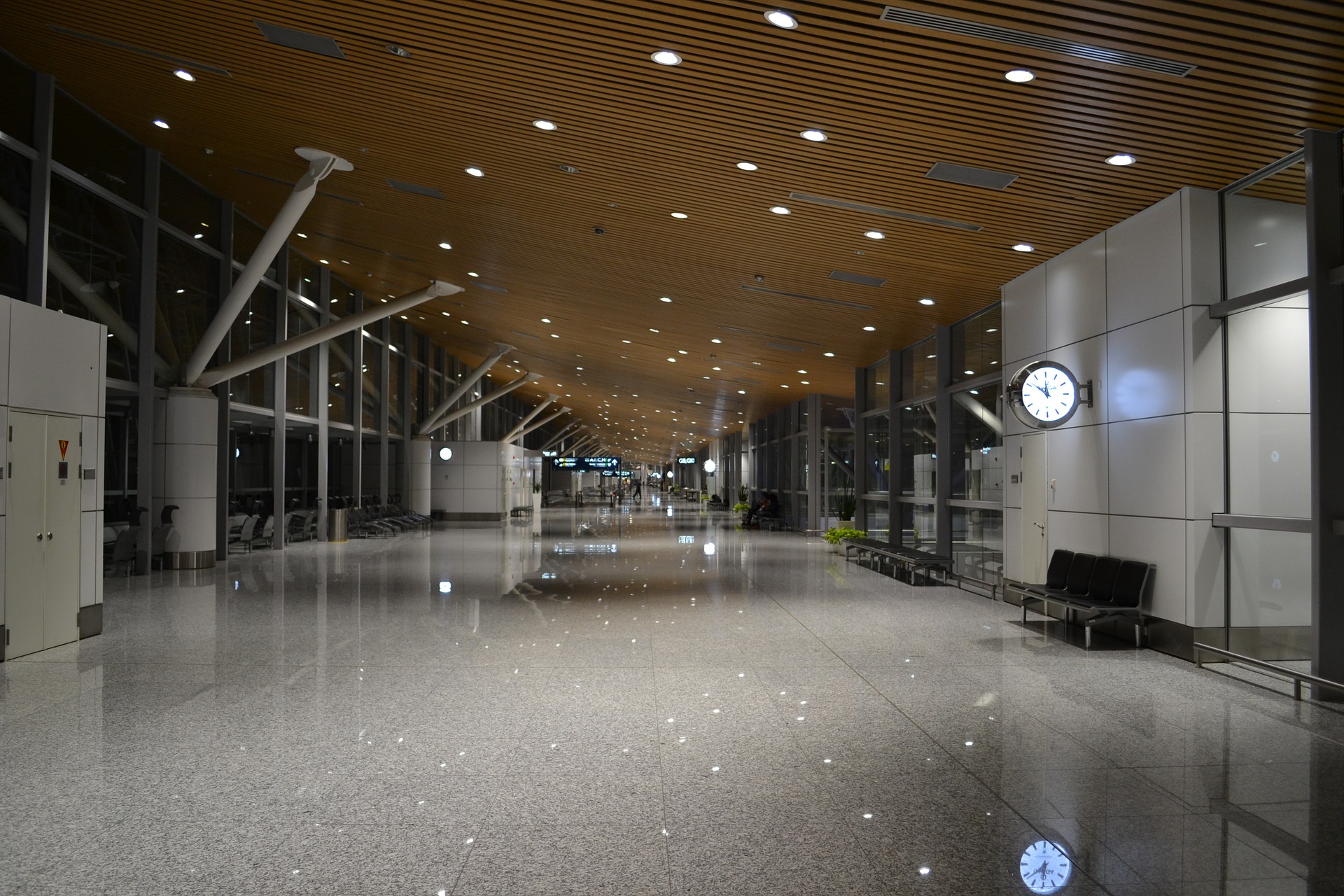 airport hallway