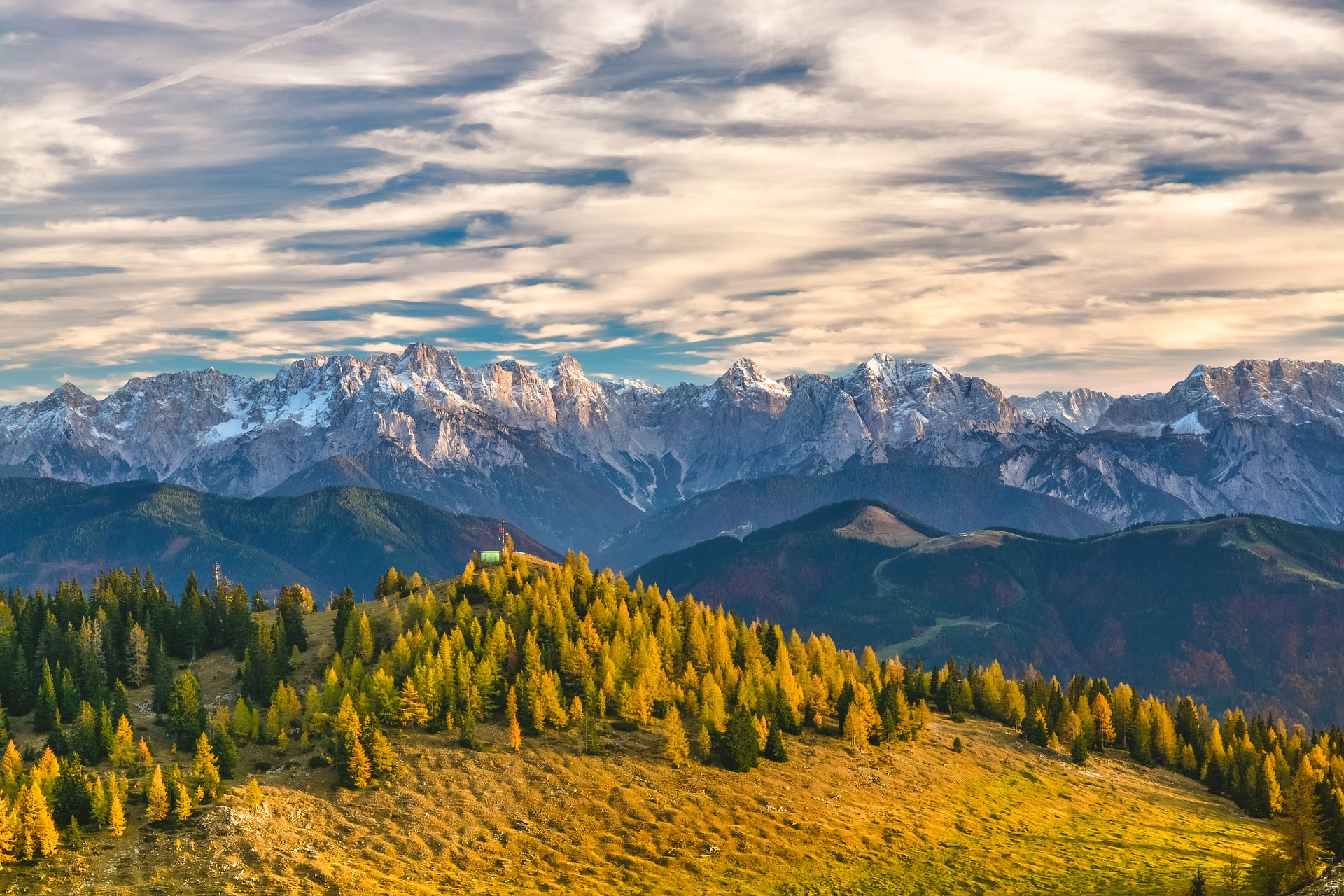 mountain landscape in austria