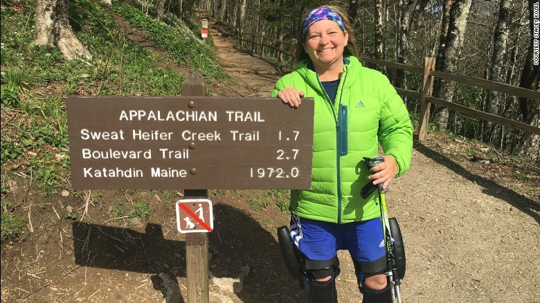 woman with lupus hikes the appalachian trail