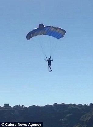 quadriplegic man base jumps
