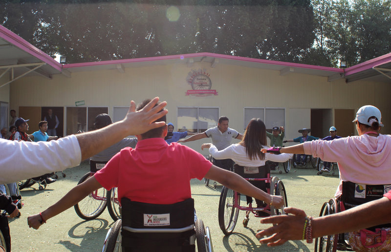 students participate in independent skills workshop