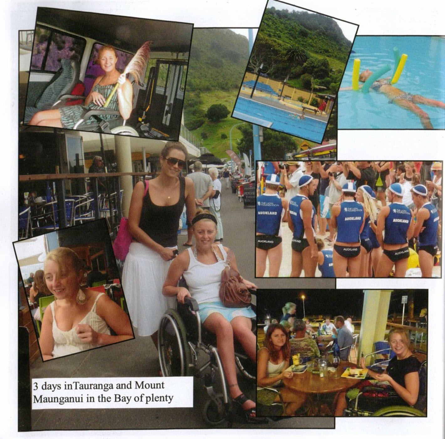 collage of accessible travels in new zealand