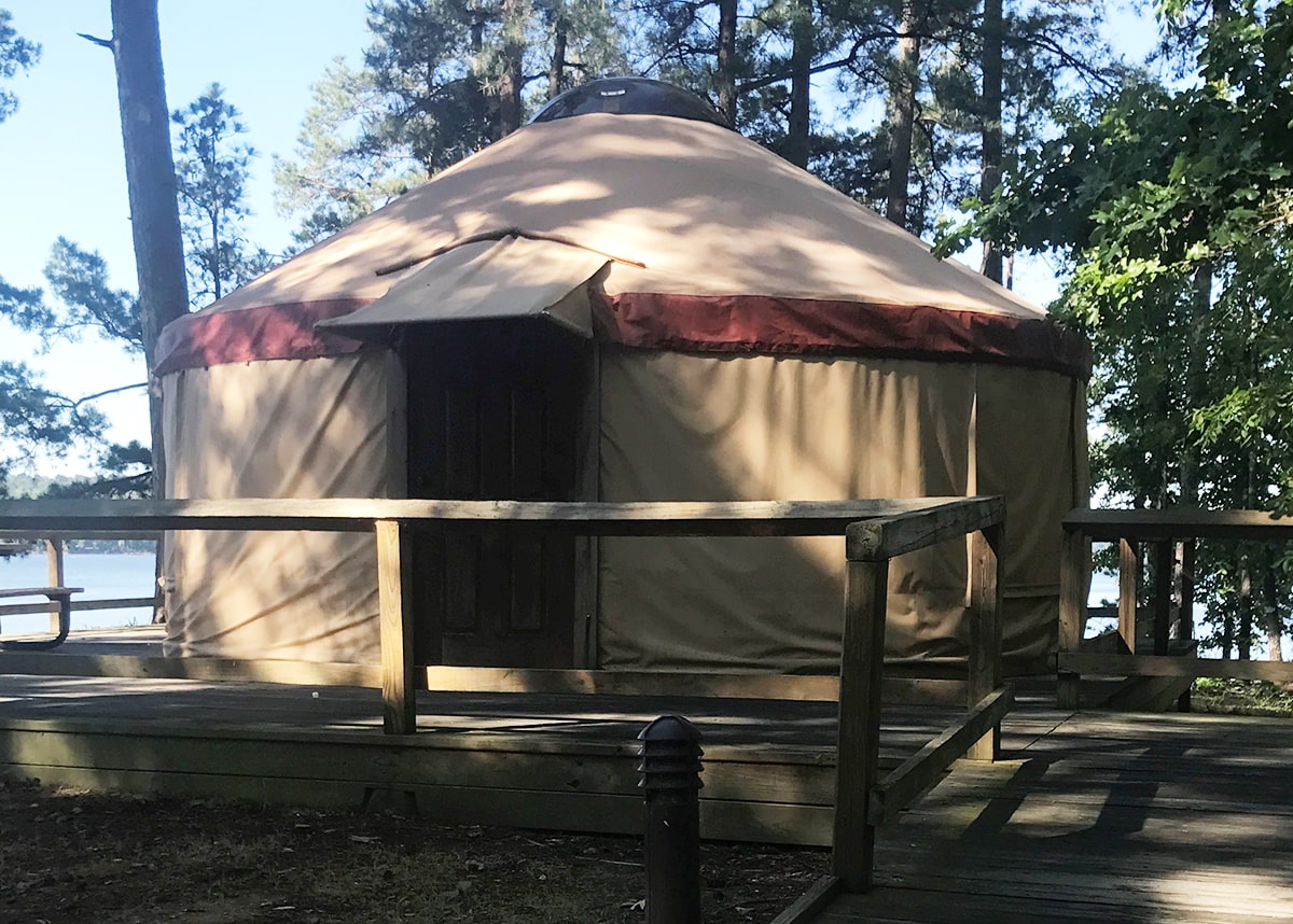 accessible yurt