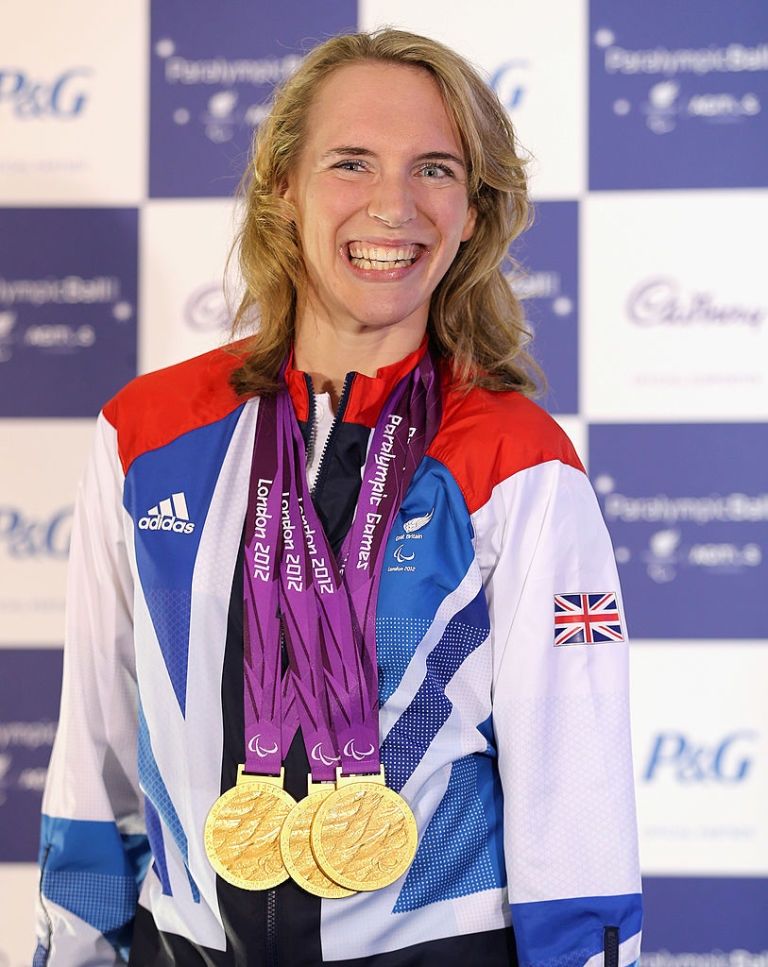 athlete with cerebral palsy wins medals for competing in horse riding