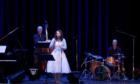 Deaf singer Mandy Harvey performs