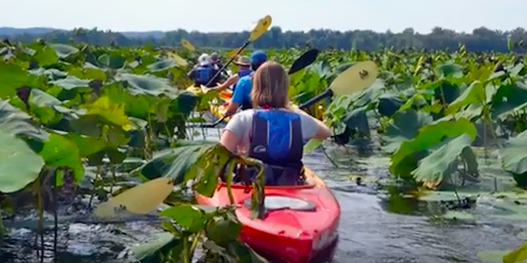 Adaptive Adventures kayaking
