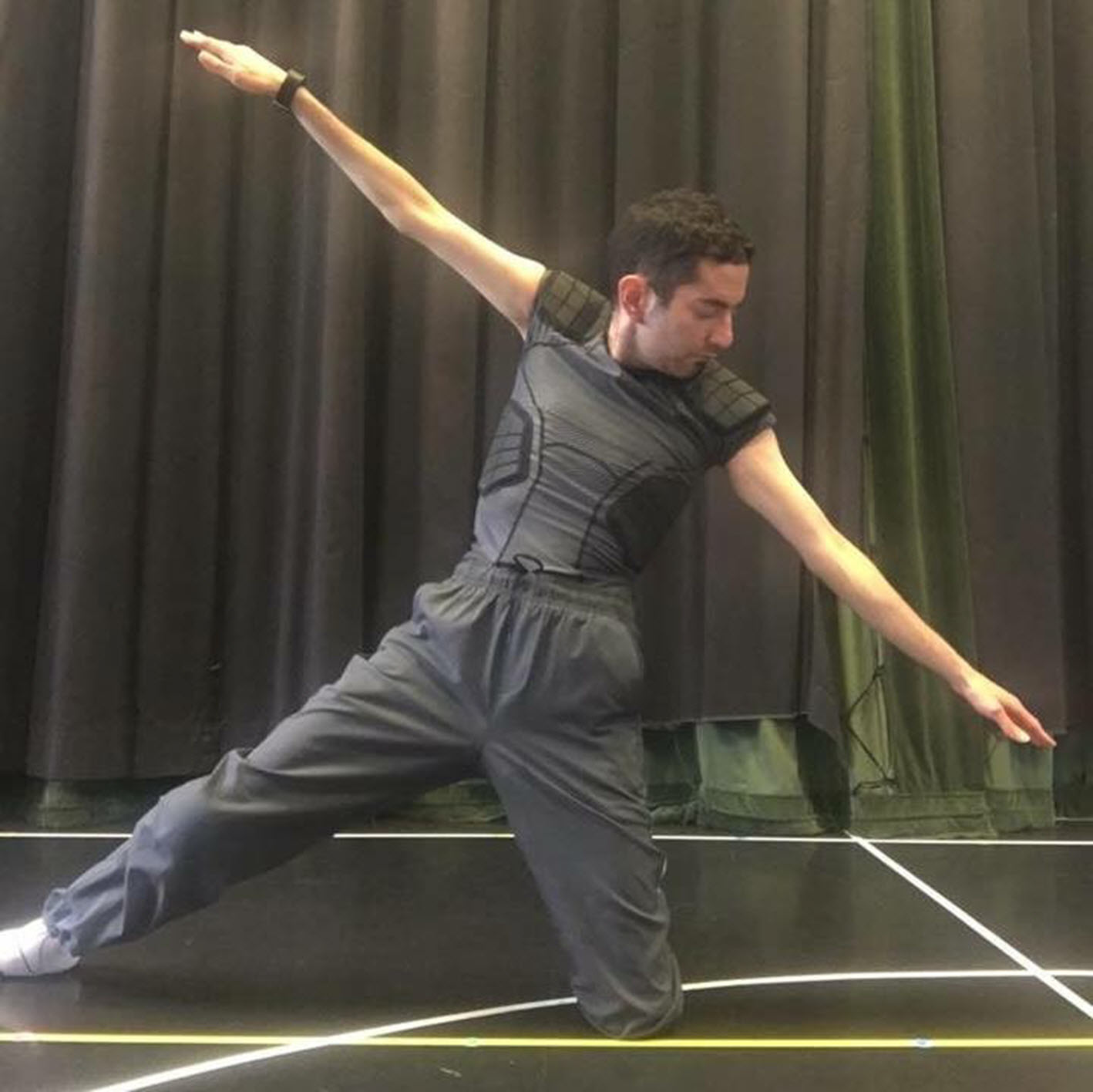 adaptive dancer with muscular dystrophy