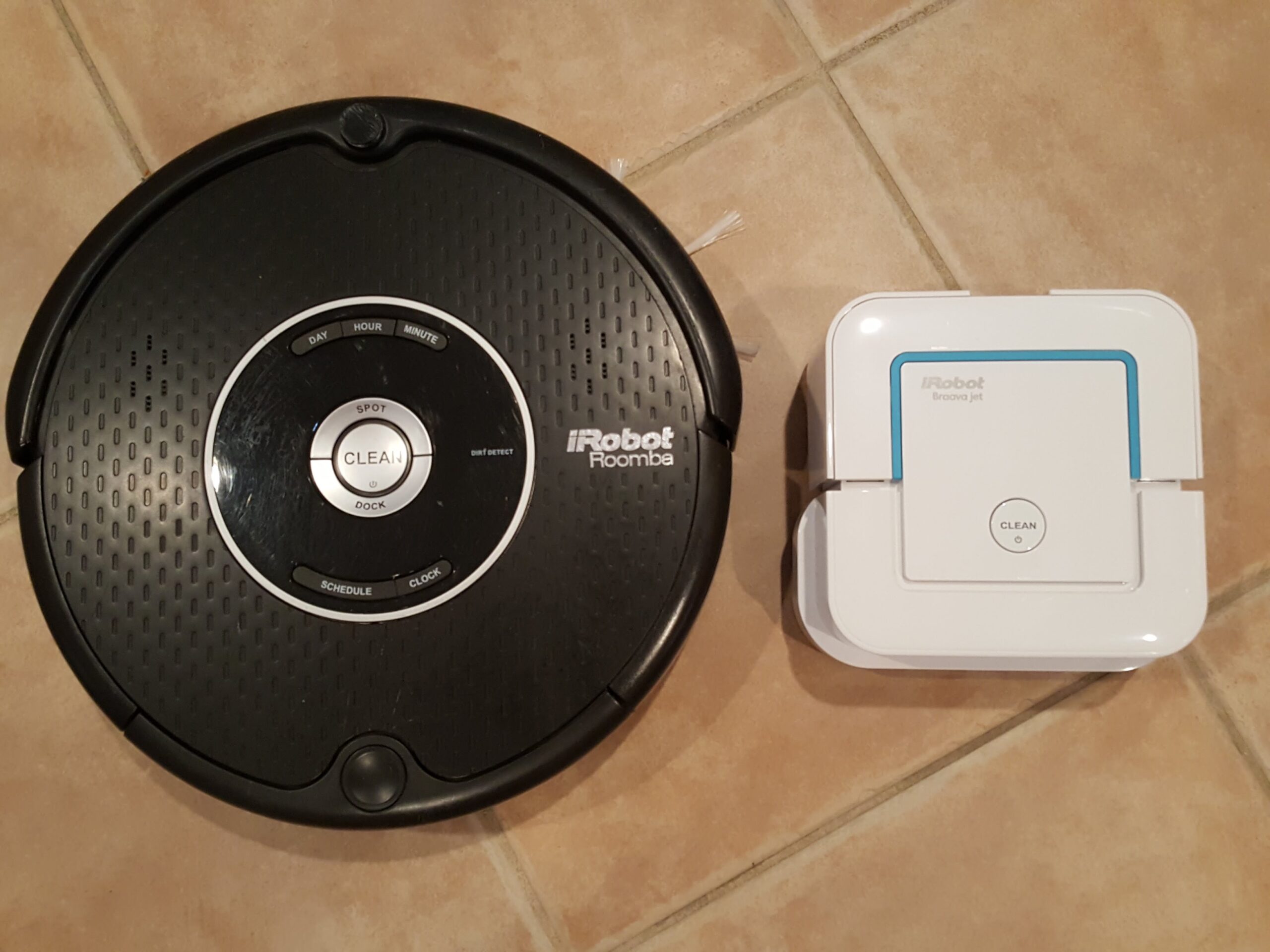 Roomba and Braava robot cleaning devices