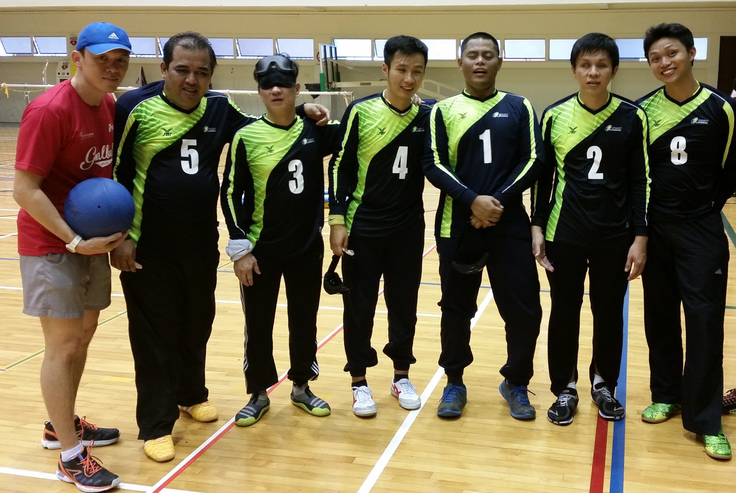 Goalball team photo