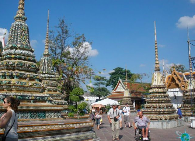 Picture of Brian at attraction in Thailand 