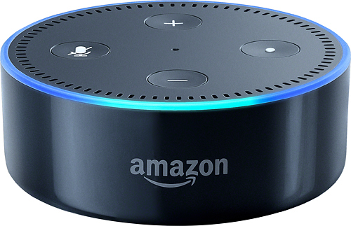 an image of an amazon echo dot
