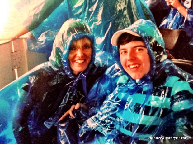 Cory and his mom on maid of mist