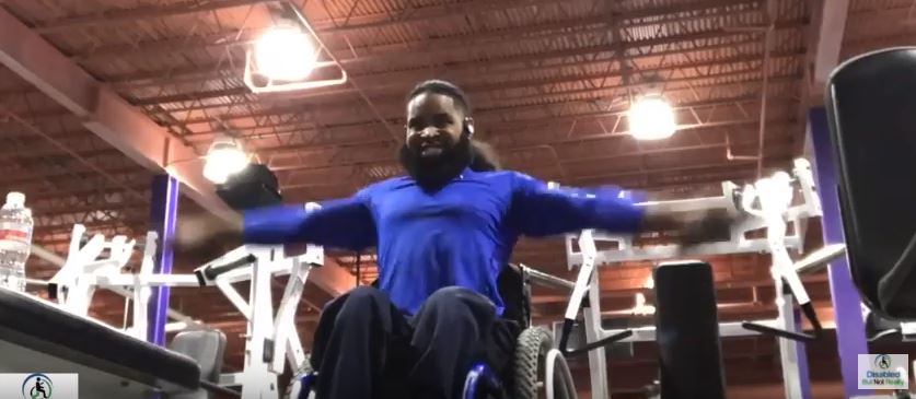 Wes lifting free weights