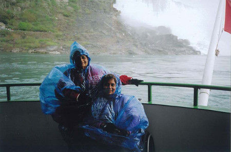 Tab and friend on maid of mist