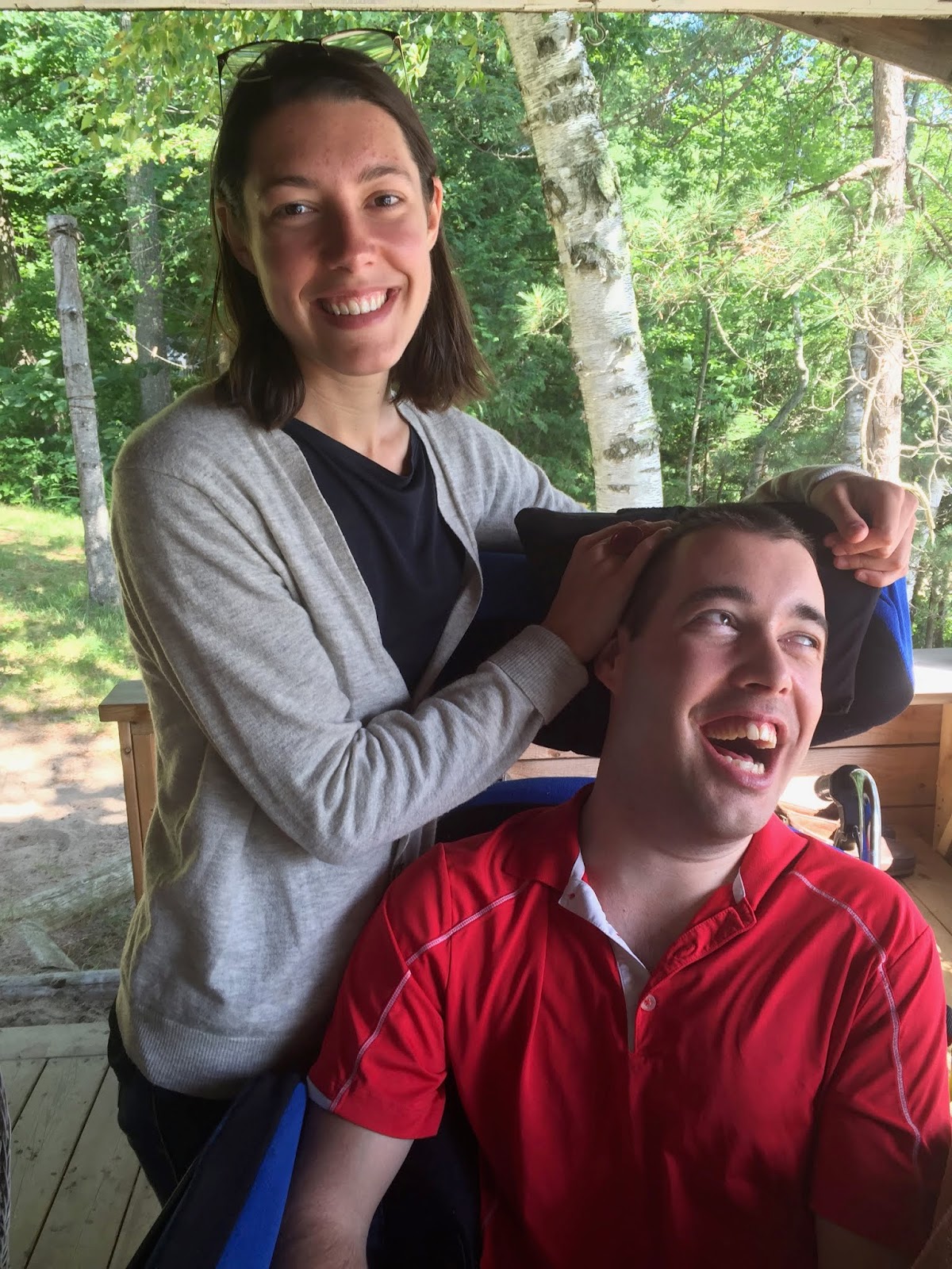 Photo of Donna's kids, Alex and Nick