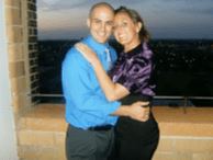 Valerie and her husband 