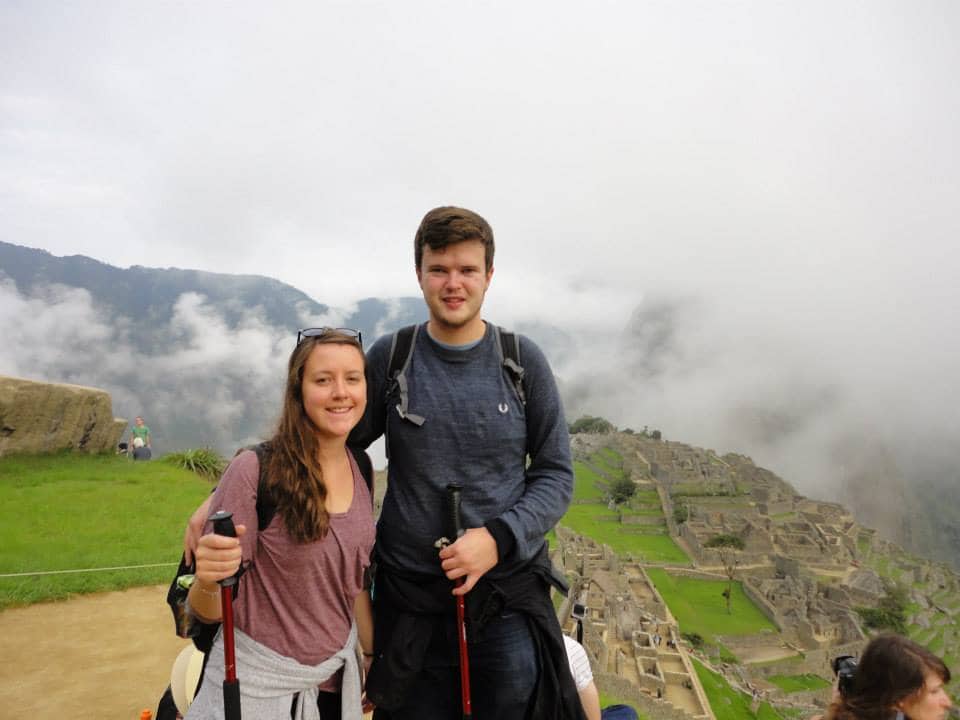 angus and lucy in machu picchu