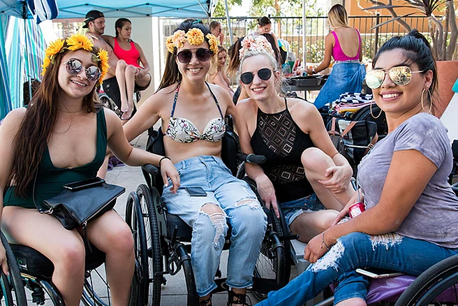 Rollettes experience attendees