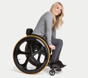 CarbonBlack Wheelchair