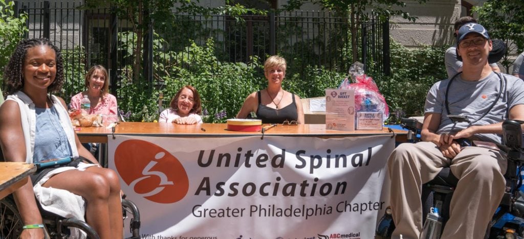 Chapter Logo: United Spinal Association Greater Philadelphia Chapter