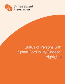 Preview cover for "Survey- Spinal Cord Injury/Disease" publication