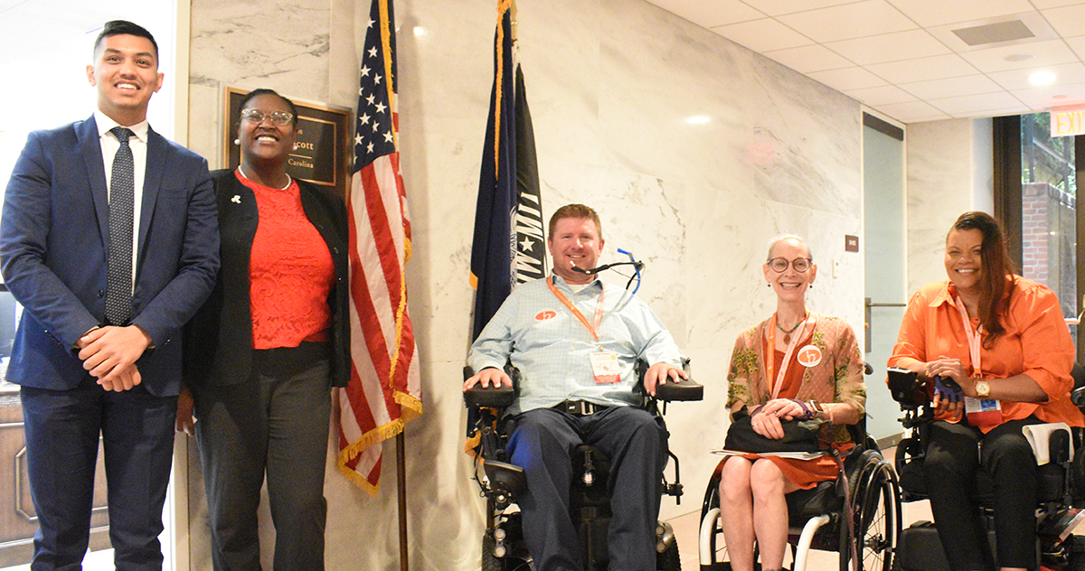 Roll on Capitol Hill is almost here, and the United Spinal advocacy and policy team is excited to work with you