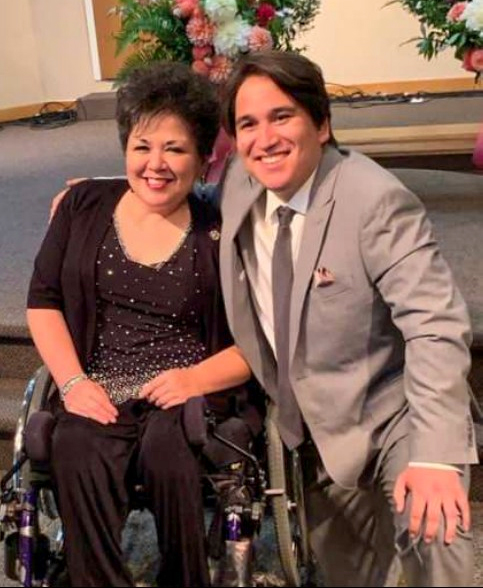 Elaine with Michael 2019