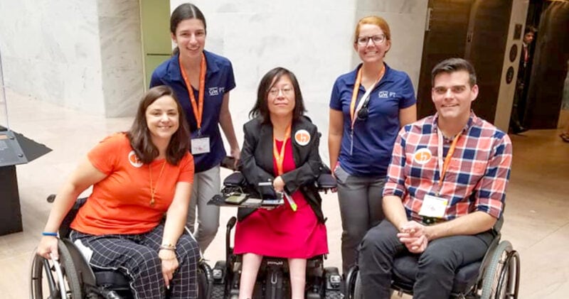Attending United Spinal’s Roll on Capitol Hill helped Ulrich find her voice as an advocate.