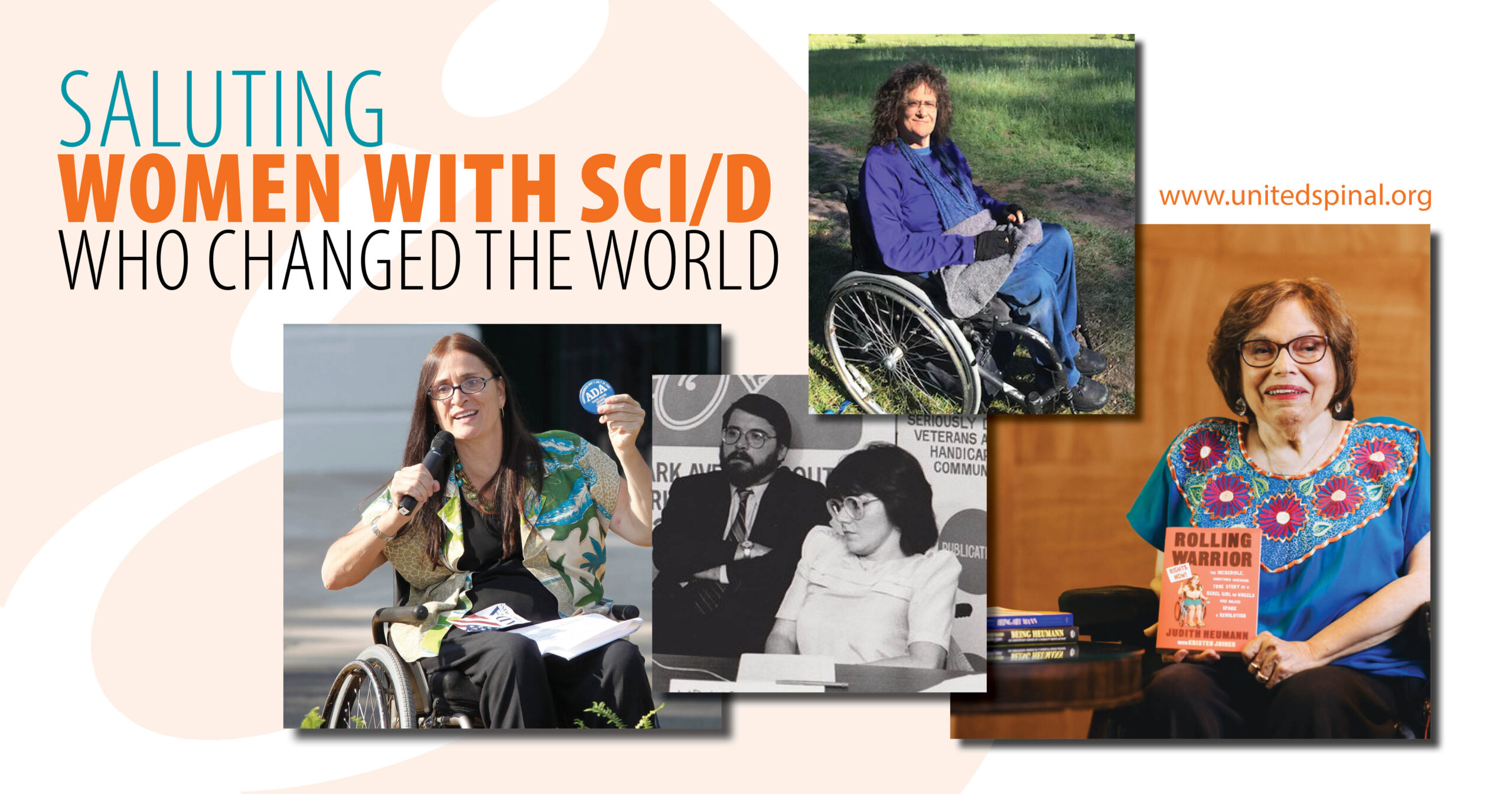 Women with SCI/D who are leaders in the disability rights movement