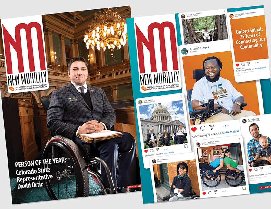 New Mobility magazine covers