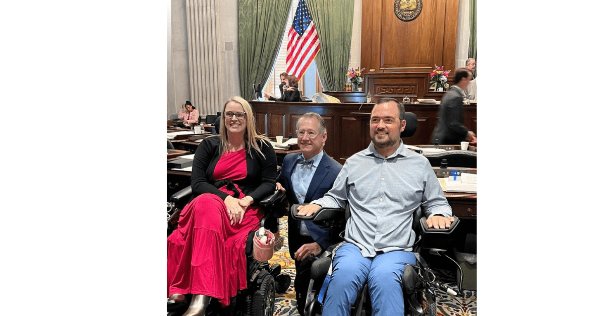 Robby Barbieri at the Tennessee State Capitol.