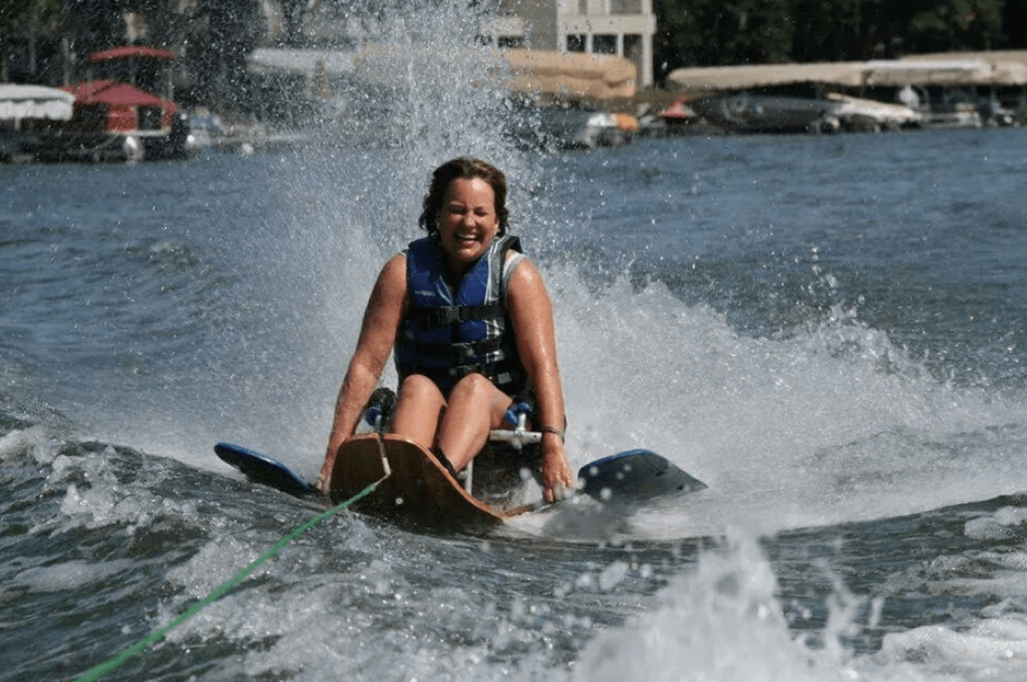 adaptive waterskiing