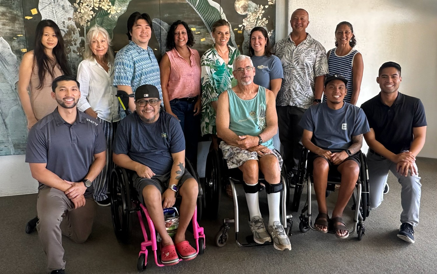 group photo of the Hawaii chapter
