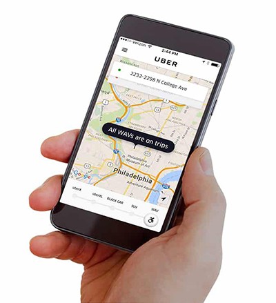 Uber app